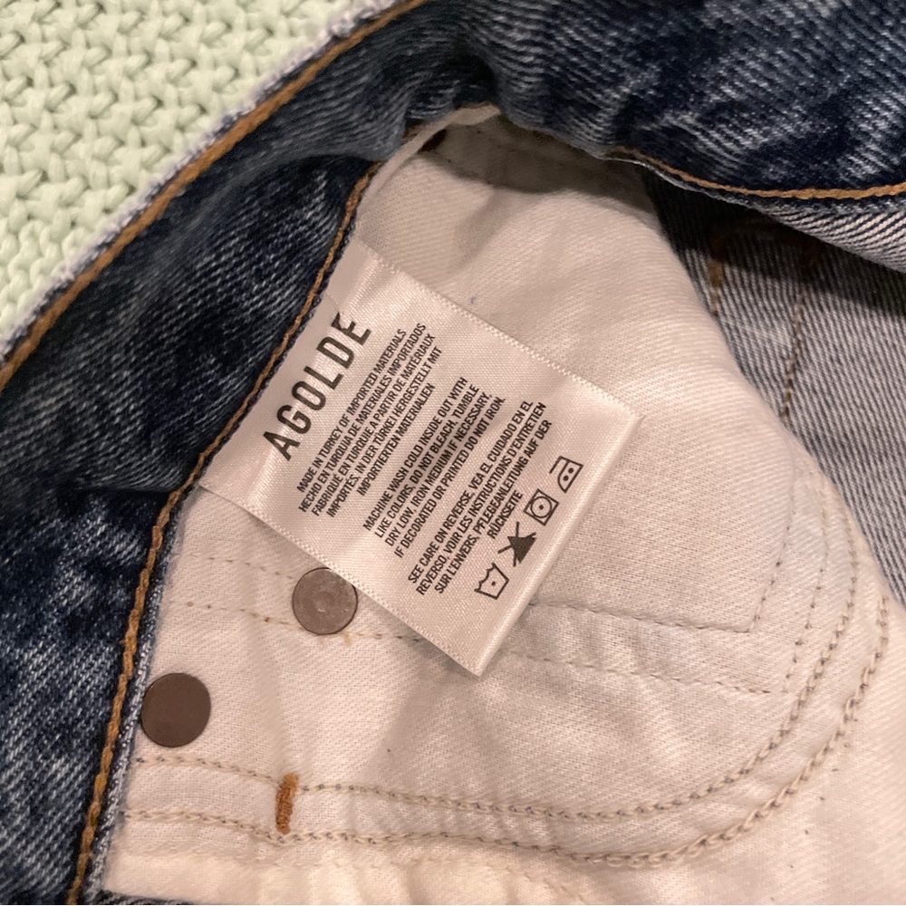 Agolde Parker Vintage Cutoff Shorts $128 Size 26 - Picture 8 of 9